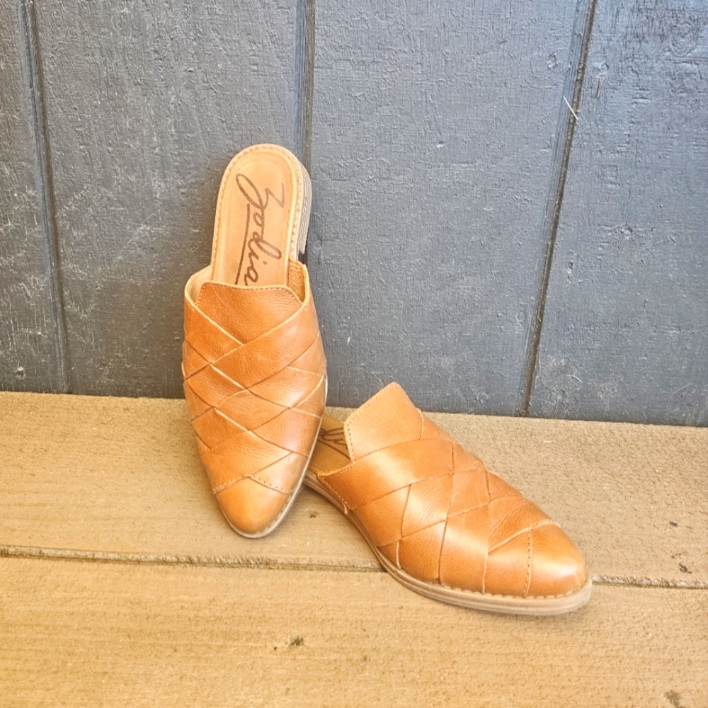 Tan Zodiac Mules